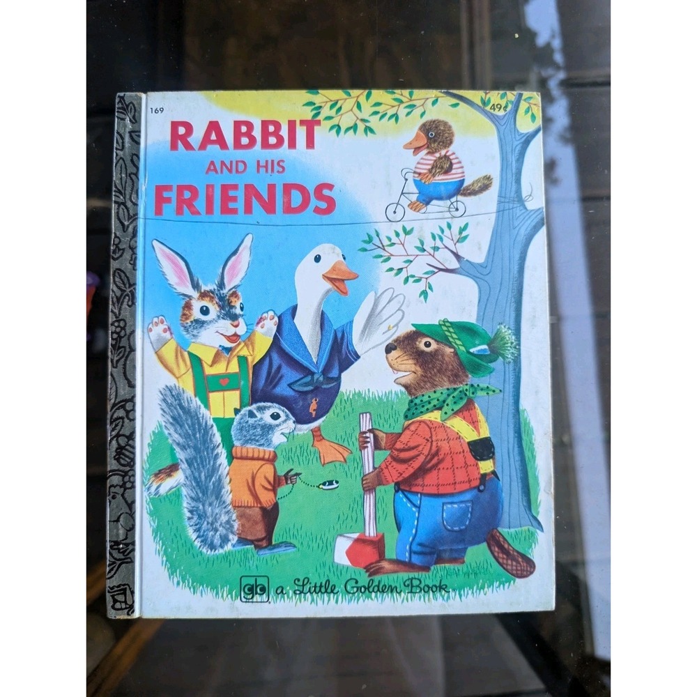 A little Golden Book: Rabbit and His Friends Third Printing